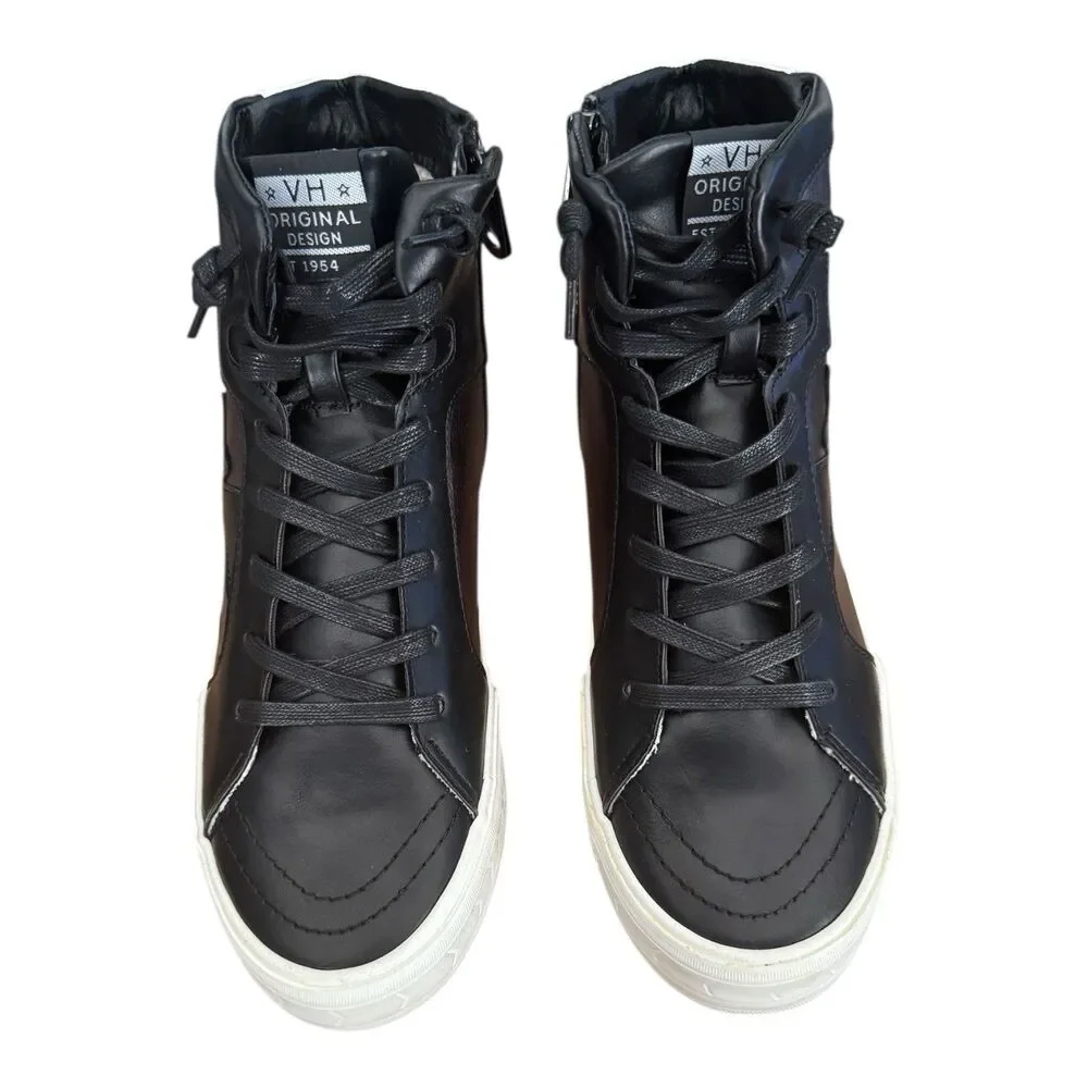 Vintage Havana Marta High top Women’s 10 Black Chrome Combo Distressed $155 - Picture 4 of 11